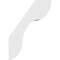 Ekena Millwork 3-in. W x 10-in. D x 14-in. H Carmel Architectural Grade PVC Knee Brace BRCP03X10X14CAR - alternate 2